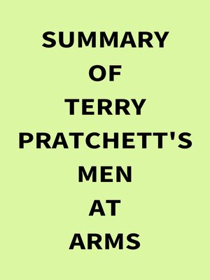 cover image of Summary of Terry Pratchett's Men at Arms
